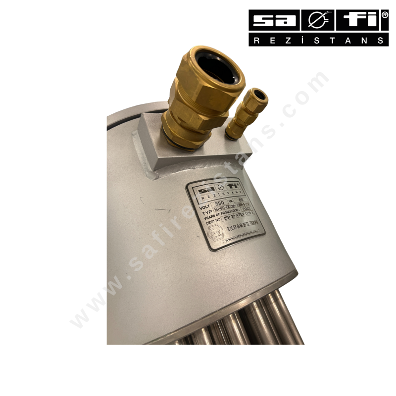 SAFI explosieveilig dompelverwarmers (EEX) HH-052-EX-XX