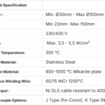 SAFI Mica geïsoleerde nozzle heater MH-301S