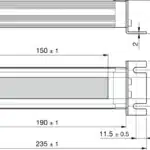 Machine lighting MB-R-190-B5 Di-Soric