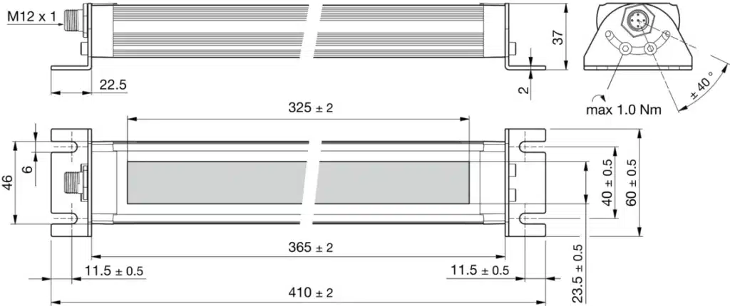 Machineverlichting MB-R-365-B5 Di-Soric