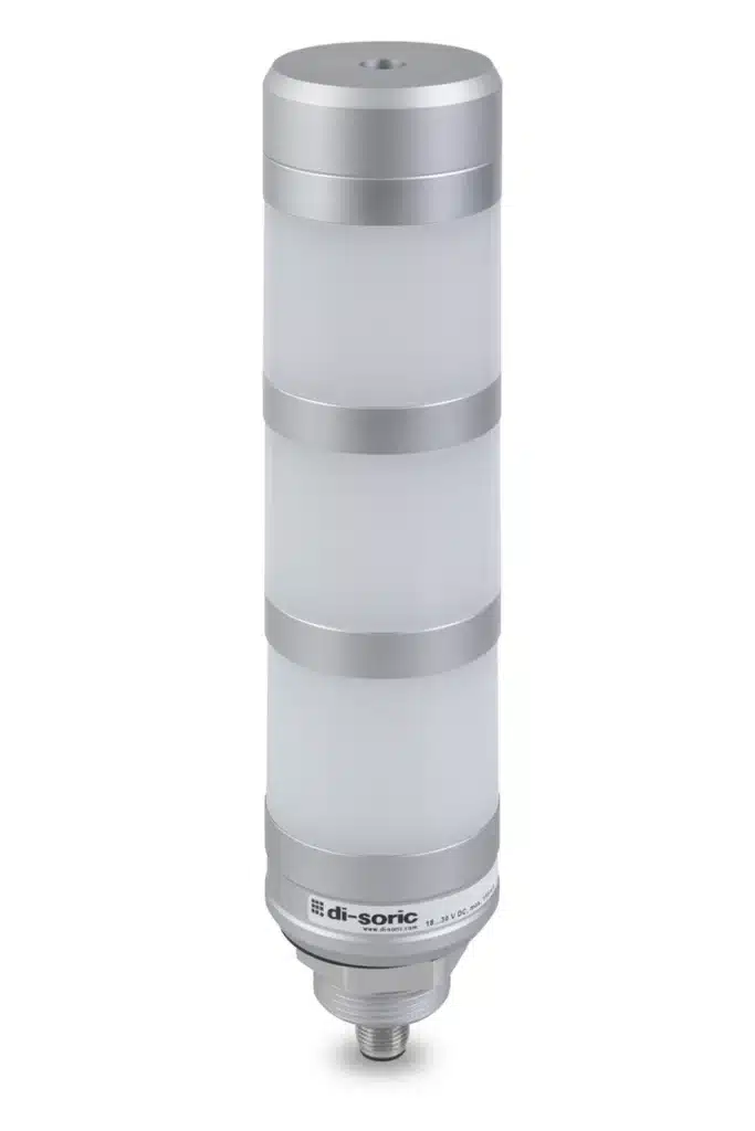 Multi-Segment Fixed Color Signal Column SBT-F-GYR-R50-3B-B5