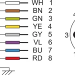 Connection cable VKHM-W-2.5/8 Di-Soric