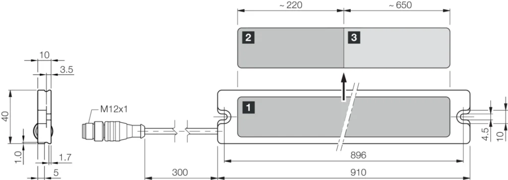 Machine verlichting MB-RGBW-911-K-B5 Di-Soric