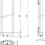 spiegel tbv lichtschermen SP 1500 S, fabrikaat Di-Soric