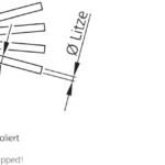 Connecting cable MS-Z-12/4 fabricaat Di-Soric
