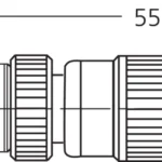 Connecting cable MS-Z-12/4 fabricaat Di-Soric
