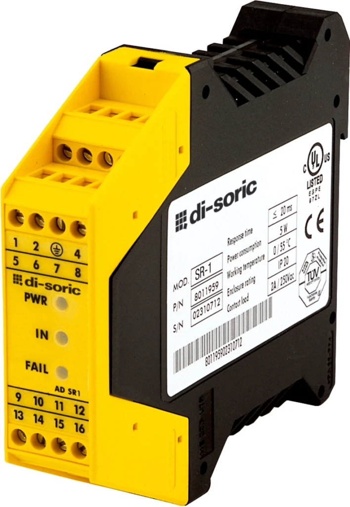 Veiligheidsrelais type SR-1, fabricaat Di-Soric