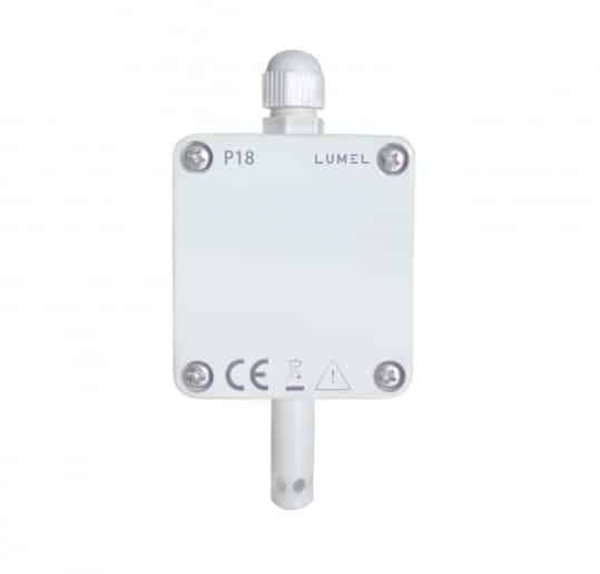 Vochtigheids- en temperatuurtransmitters P18 200M0 Lumel